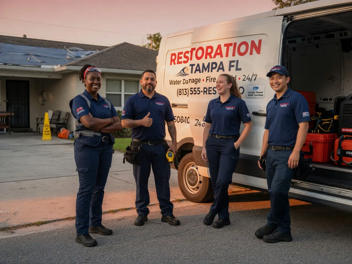 Water Damage Restoration company in Corrigan, TX